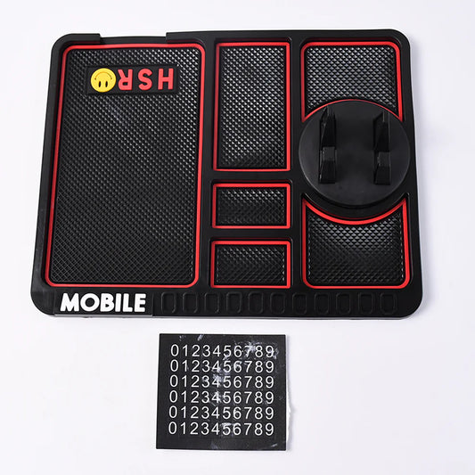 Car Dashboard Mat – Non-Slip Phone Holder for Secure Driving