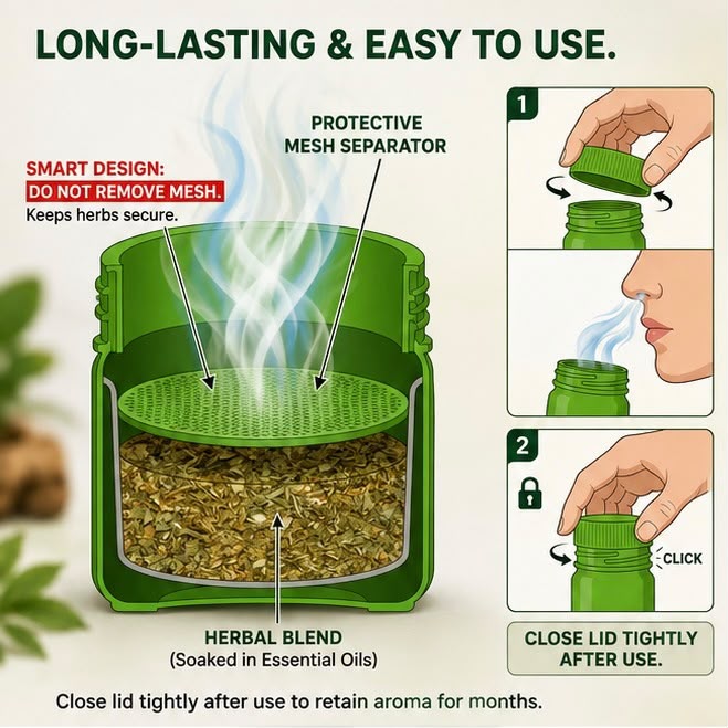 Thai Herbal Inhaler – Natural Herbal Nasal Inhaler